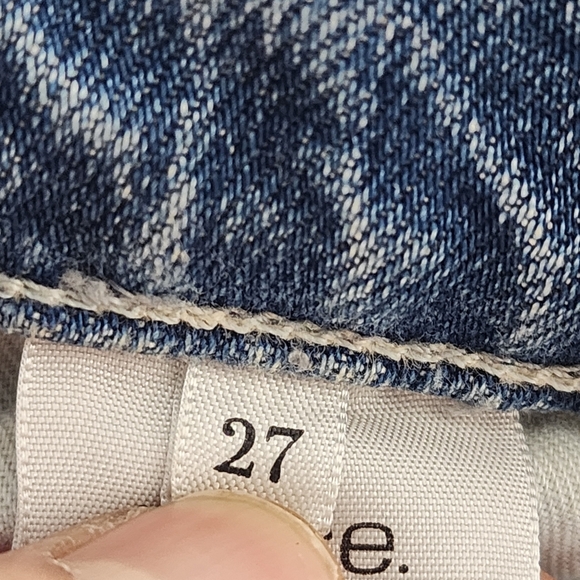 Vince Denim Distressed Cutoff Shorts 15.5 Waist Womens Casual Summer  JCT - Picture 4 of 8